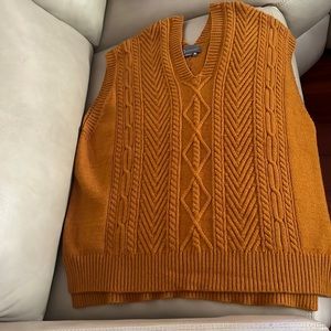 Anthropology Short-Sleeve Sweater Vest / one size